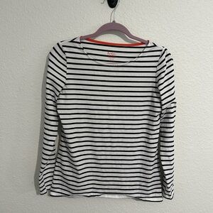 Boden Classic Striped Long Sleeve Top